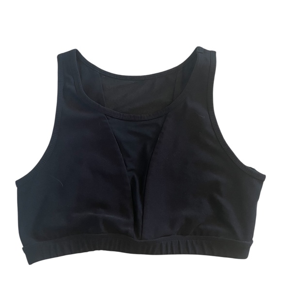 90 Degree By Reflex Black Mesh Sports Bra | Size Medium - Picture 6 of 9